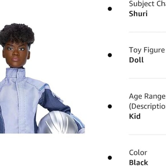 Fresh Fierce Marvel Black Panther : Wakanda Forever 11.5" Fashion Doll Shuri - Picture 2 of 4